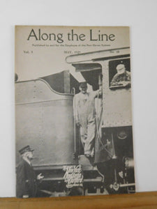 Along the Line 1929 May New York New Haven & Hartford Employee Magazine