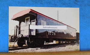 Postcard Green Bay and Western Railroad Company business car #1776
