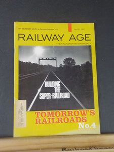 Railway Age 1969 April 21 Tomorrow's Railroads No 4