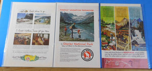 Ads Great Northern RR Lot #10 Advertisements from Various Magazines (10)