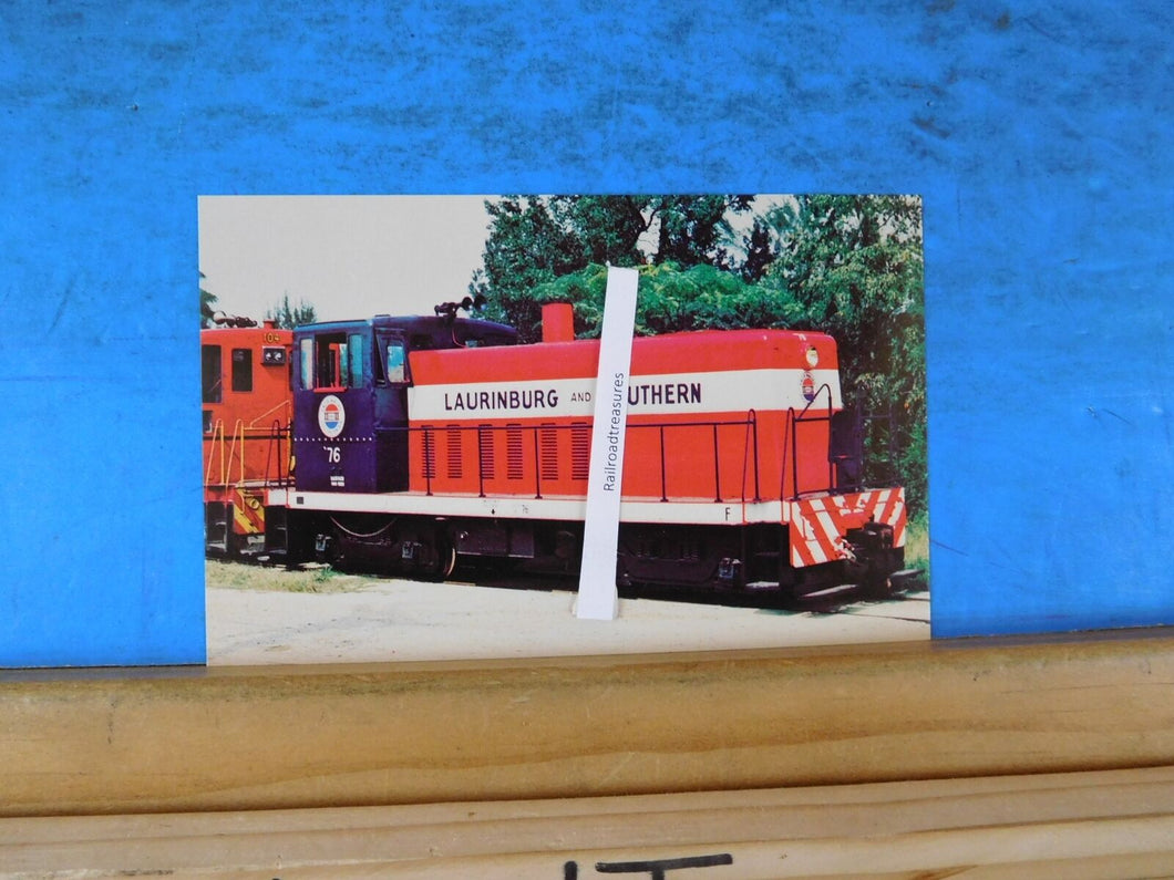 Postcard Laurinburg & Southern Railroad’s Spirit of 76 1976 Bicentennial Spirit