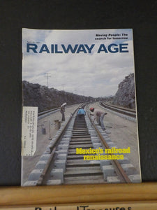 Railway Age 1981 April 13 Mexico's railroad renaissance