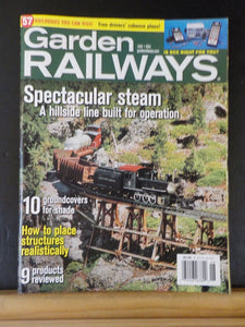 Garden Railways Magazine 2005 June Spectacular Steam Groundcovers for shade Stru