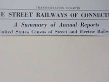 Transportation Bulletin #44 The Street Railways of Connecticut