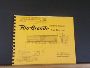 Rio Grande Narrow Gauge Car Diagrams Work Equipment Passenger Equipment Freight