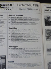 Railroad Model Craftsman Magazine 1991 September Building LV Cabooses