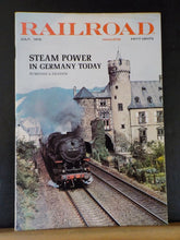 Railroad Magazine 1970 July Steam Power in Germany Good-bye, California Zephyr!