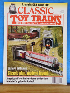Classic Toy Trains 1997 July Lionel GG1 American Flyer hall of fame Amtrak