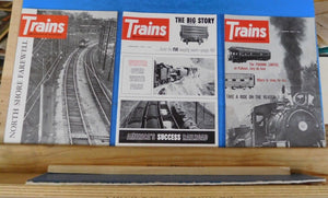 Trains Magazine Complete Year 1963 12 issues