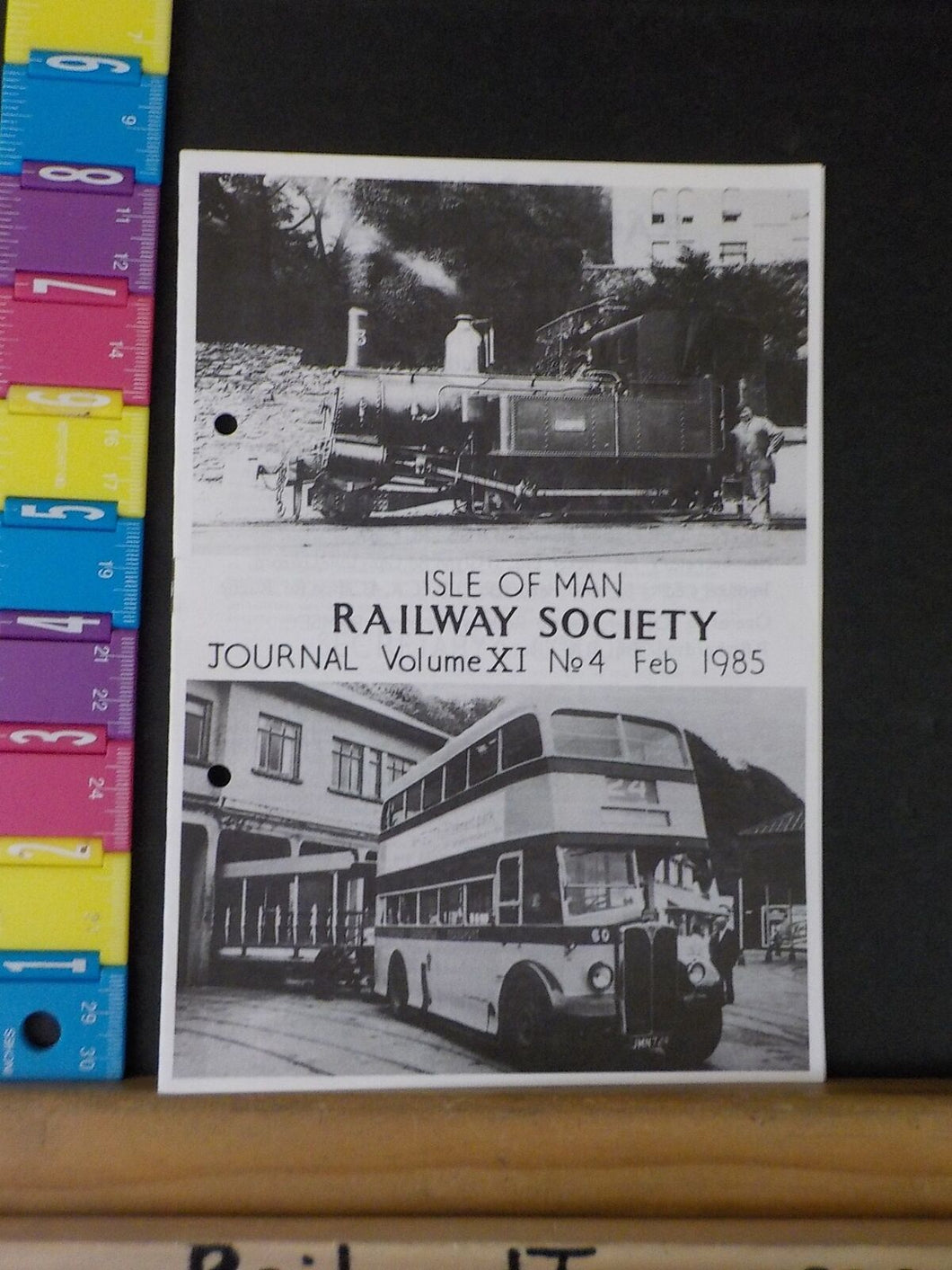 Isle of Man Railway Society Journal 1985 February Volume XI No.4