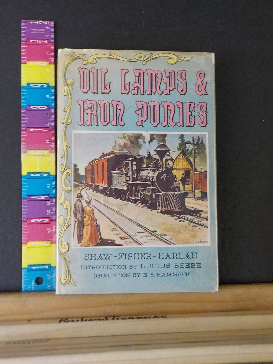 Oil Lamps & Iron Ponies Chronicle of Narrow Gauges        SIGNED Limited Edition