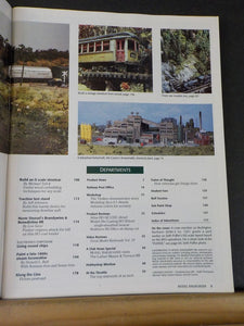 Model Railroader Magazine 1996 April L&N in Eastern KY Hauling steel Adhesives