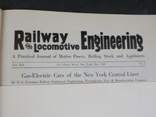 Railway and Locomotive Engineering  1928 May NYC Gas electric cars Triple unit g