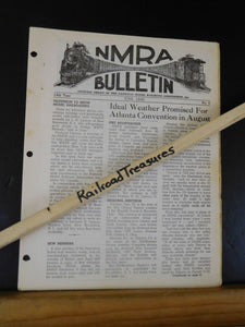 NMRA Bulletin 1948 June #6 of 14th Year Ideal weather promised for Atlanta