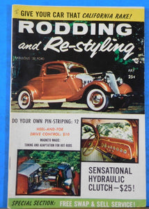 Rodding and Re-styling 1957 July Sensational Hydraulic Clutch