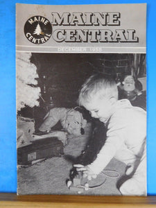 Maine Central Railroad Employees Magazine 1955 December