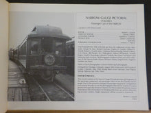 Narrow Gauge Pictorial Volume 2 Passenger Cars of the D&RGW