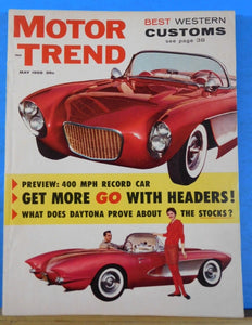 Motor Trend 1959 May Best Western Customs Headers Smaller cars Cadillac Cyclone