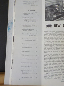 Baltimore & Ohio Employee Magazine 1957 February Du Bois Car shop operation Frt