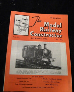 Model Railway Constructor 1950 December #201 SR Crane tank (Ex LCDR) crane tank