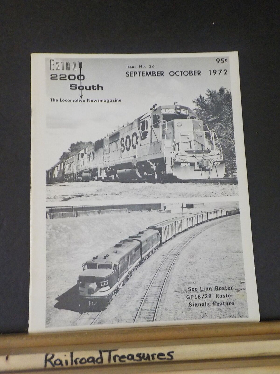 Extra 2200 South #36 1972 Sept Oct Soo Line Roster