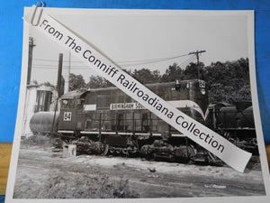 Photo Birmingham Southern Locomotive #84 8X10 B&W Margerum Ala 1964