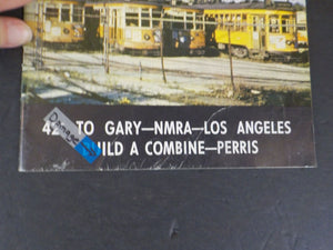 Traction & Models 1969 October Los Angeles Build a combine Perris Washoe Co #106