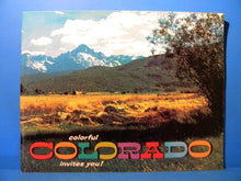 Colorful Colorado invites you!  Brochure 1975?