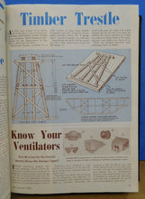 Model Railroader Magazine Bound Volume 15 January-December 1948
