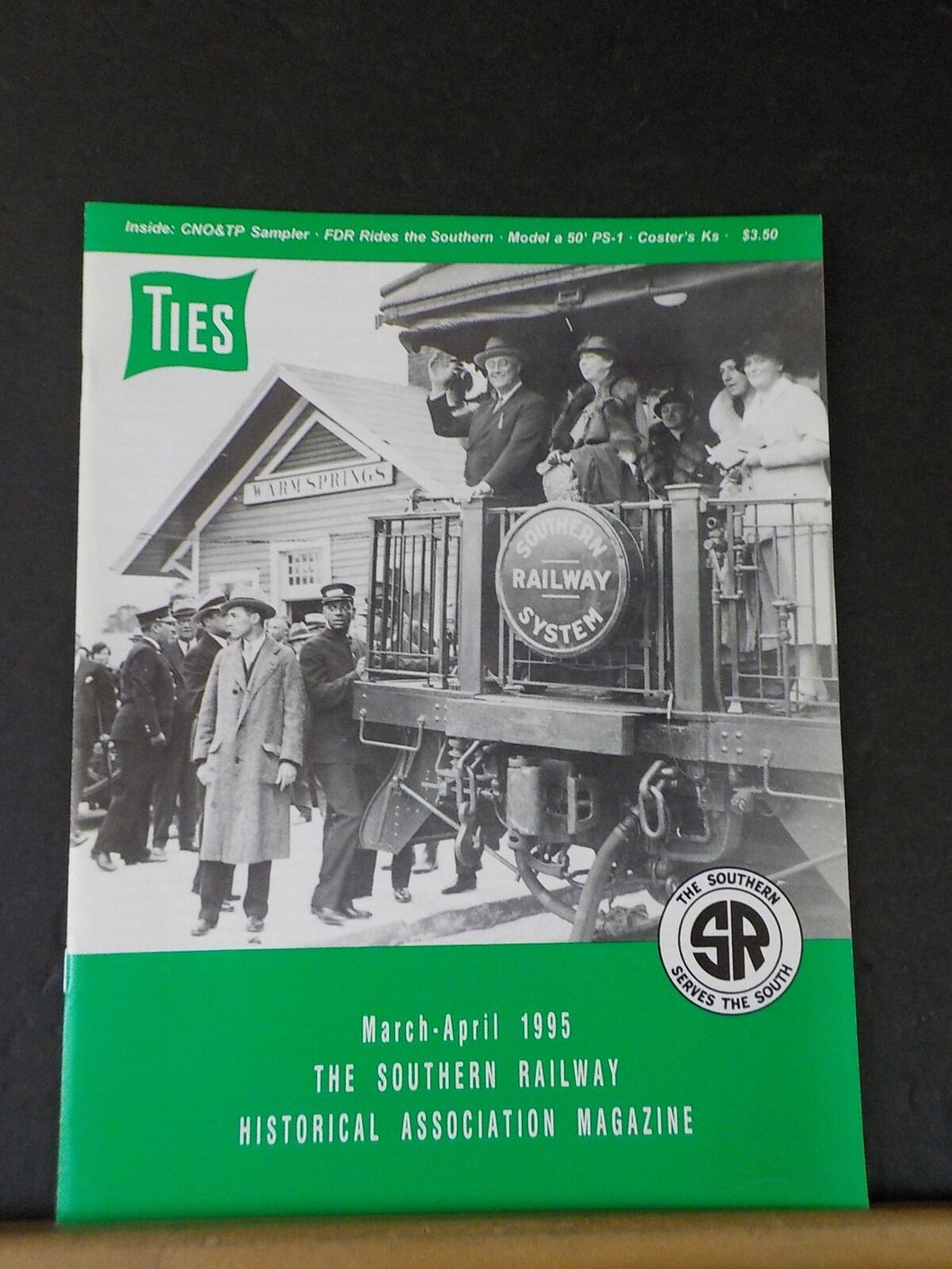 Ties Magazine Southern Railway Historical Assn 1995 March April