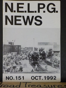 N.E.L.P.G. News #151 1992 October No.151 North Eastern Locomotive Preservation G