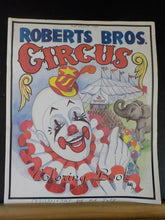 Roberts Bros. Circus Coloring Book 1997 UNused