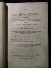 Exhibition Speaker, The  by P A Fitzgerald Hard Cover  1871