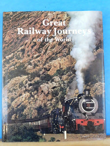 Great Railway Journeys of the World Chartwell Bks w/ DJ