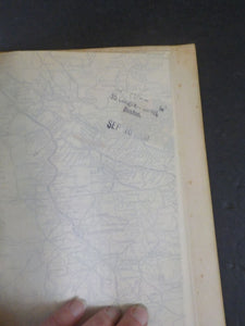 Norfolk and Western Railway Annual Report 12th June 30 1908 FOLD OUT MAPO