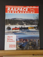Rail Pace News Magazine 1993 April Railpace Alcos North Country Reading PA rail