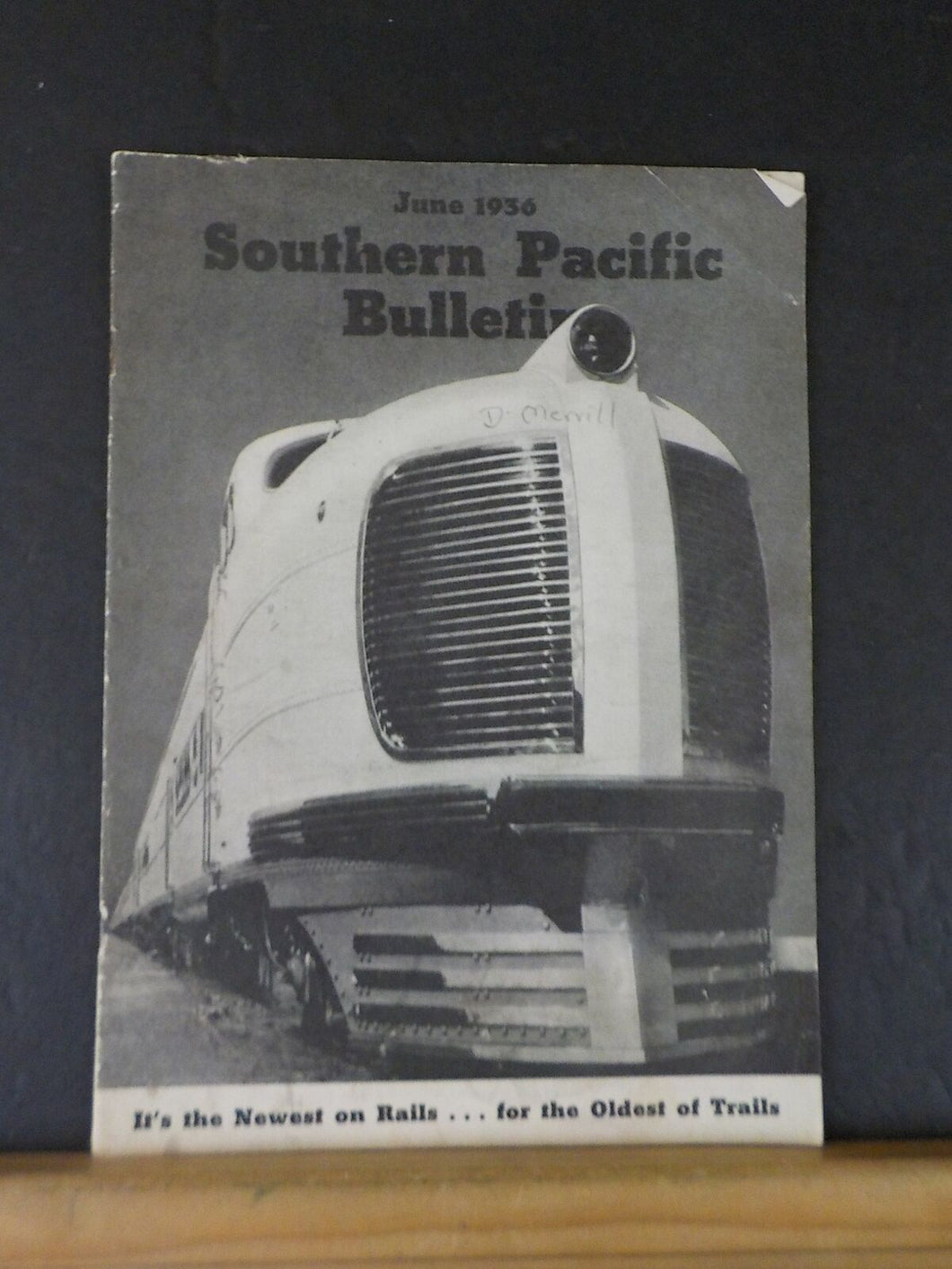 Southern Pacific Bulletin 1936 June Vol20 #6 Streamliner