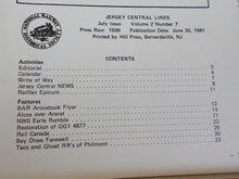 Jersey Central Line NRHS 1981 July BAR Aroostook Flyer