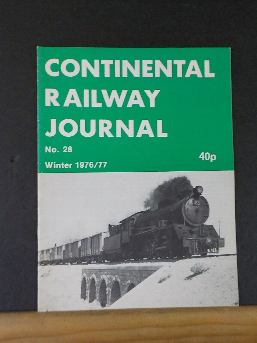 Continental Railway Journal #28 Winter 1976/1977 Some East German Schnellzuge