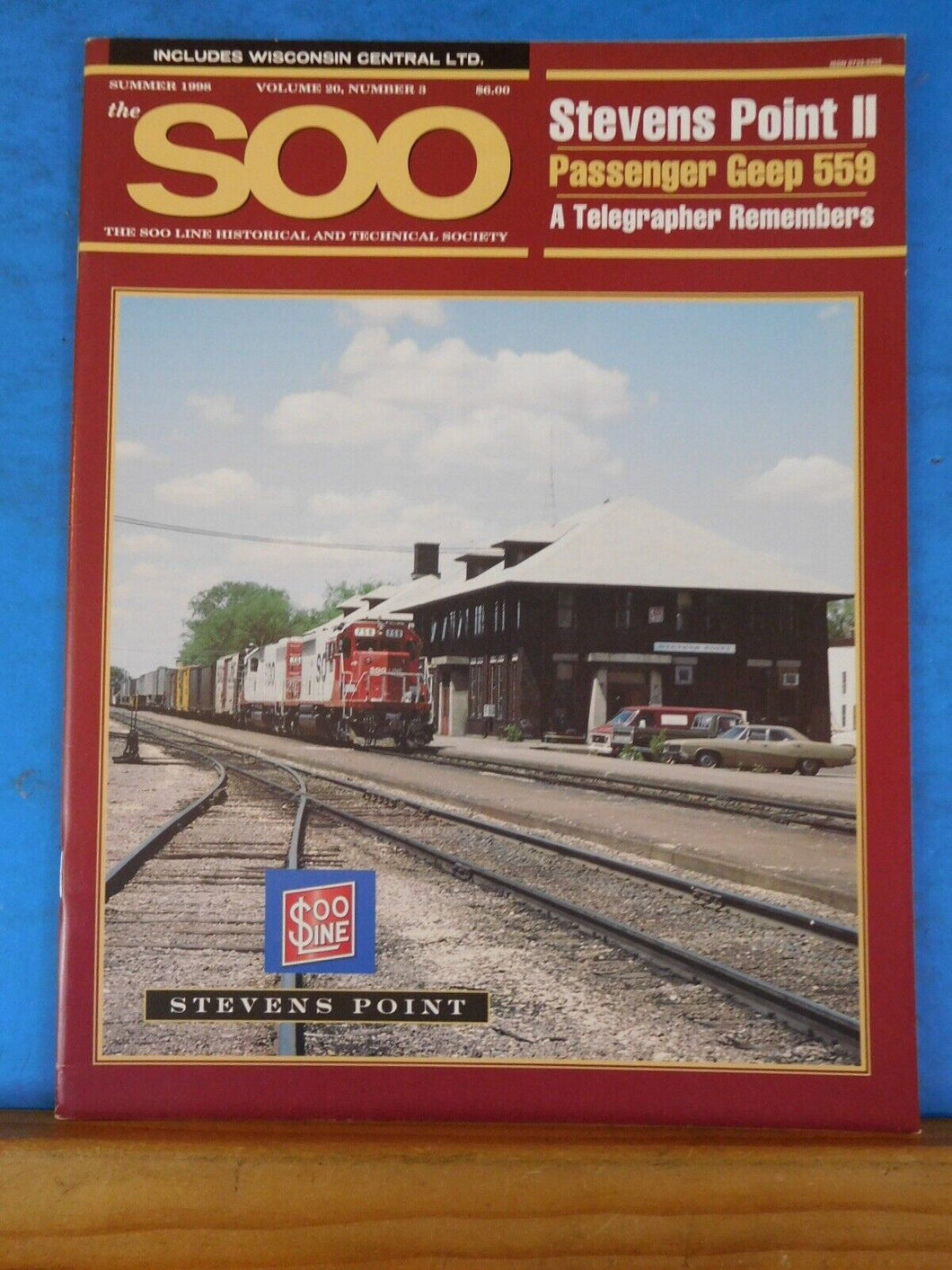 The Soo 1998 Summer V20 #3  Soo Line Historical and Technical Society Stevens Pt