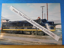 Photo Seaboard Coast Line Locomotive #516  8X11.5 Color