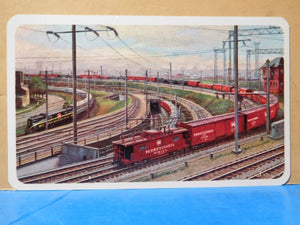 Pennsylvania Railroad Pocket Calendar 1961 Twelve-Month Pocket Calendar