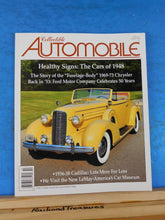 Collectible Automobile 2012 October 1936-38 Cadillac The cars of 1948 Fuselage-b