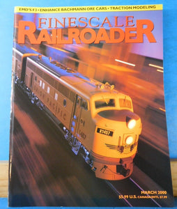 Finescale Railroader 2000 March EMD F3 Enhance Bachmann Ore Cars Traction
