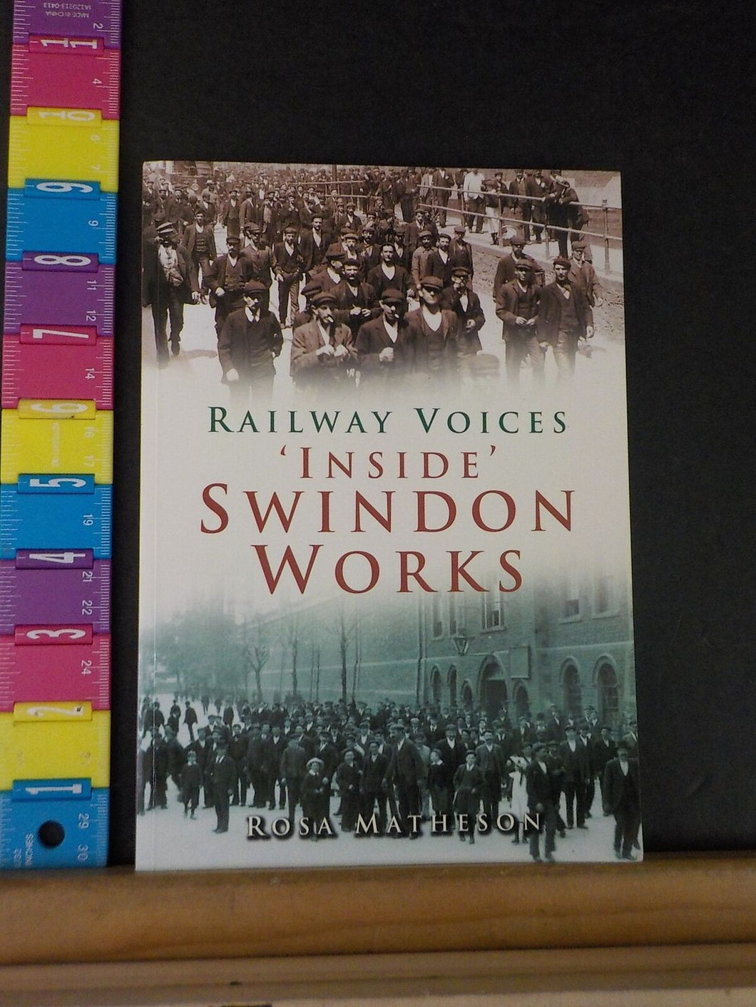 Railway Voices Inside Swindon Works by Rosa Matheson  Soft Cover