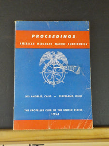 Proceedings American Merchant Marine Conferences 1954 Vol 18-19