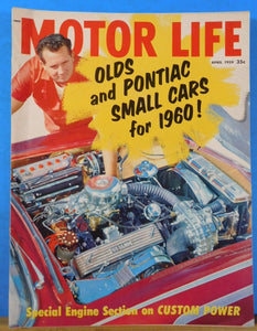 Motor Life 1959 April Olds and Pontiac Small Cars for 1960 Special engine sectio