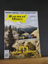 Railroad Model Craftsman Magazine 1991 August FTs across America MAther reefers