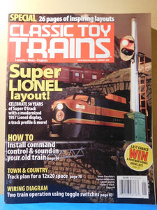 Classic Toy Trains 2007 Jan Install command control & sound Toggle switches