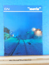 CN Movin 1976 Nov Dec V8#6 This is CN Rail Getting a move on use containers in h